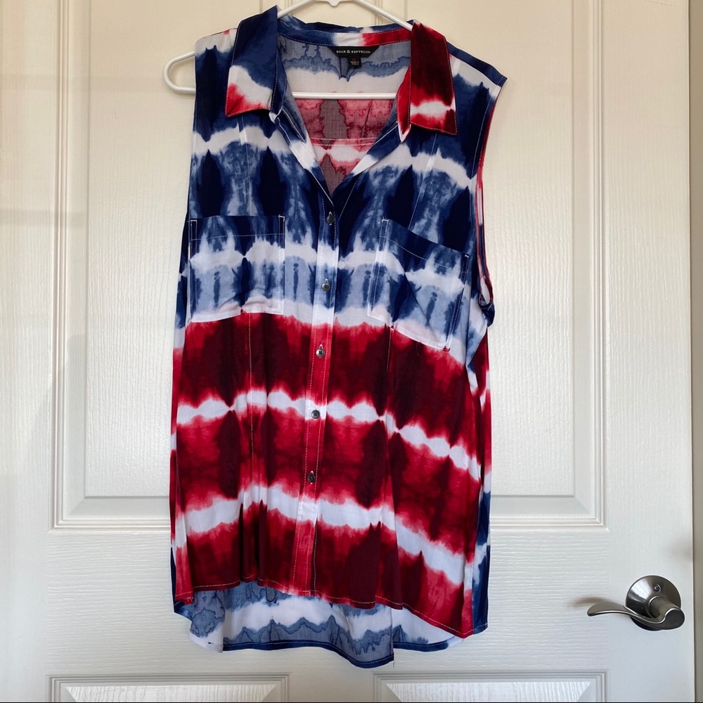 Rock & Republic Women’s Sleeveless Blouse